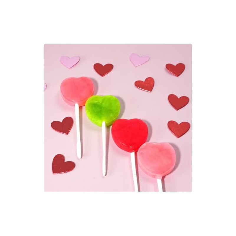 J0lly Ranchrs Valentine Heart Shaped Flat Lollipops-1.5 lbs Assorted Flavors