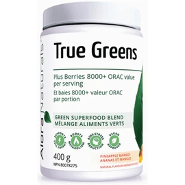 Alora Naturals True Greens (400g), Natural Fruit Punch