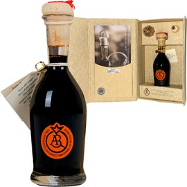 Traditional Balsamic Vinegar of Reggio Emilia PDO -12 years old "Lobster Seal", 3,5 oz. + glass tic