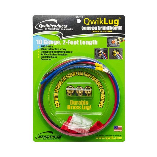 QwikProducts-QT2810 QwikLug Compressor Terminal Repair Kit