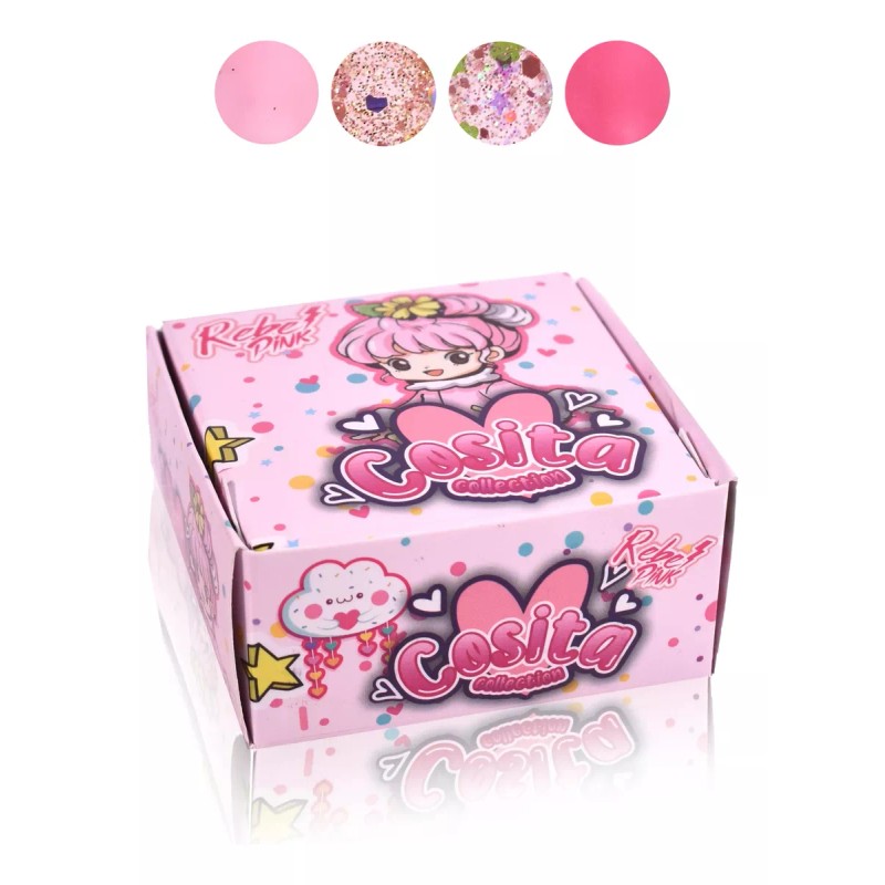 Wapizima Acrílicos De Color Rebelpink Wapizima 3 Colecciones A Elegir