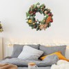 Christmas Wreath and New Year Window Sticker Xmas Wreath Wall