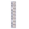 Ahvqevn 8 x WS2812B 5050 RGB Powered LED Strip Built-in