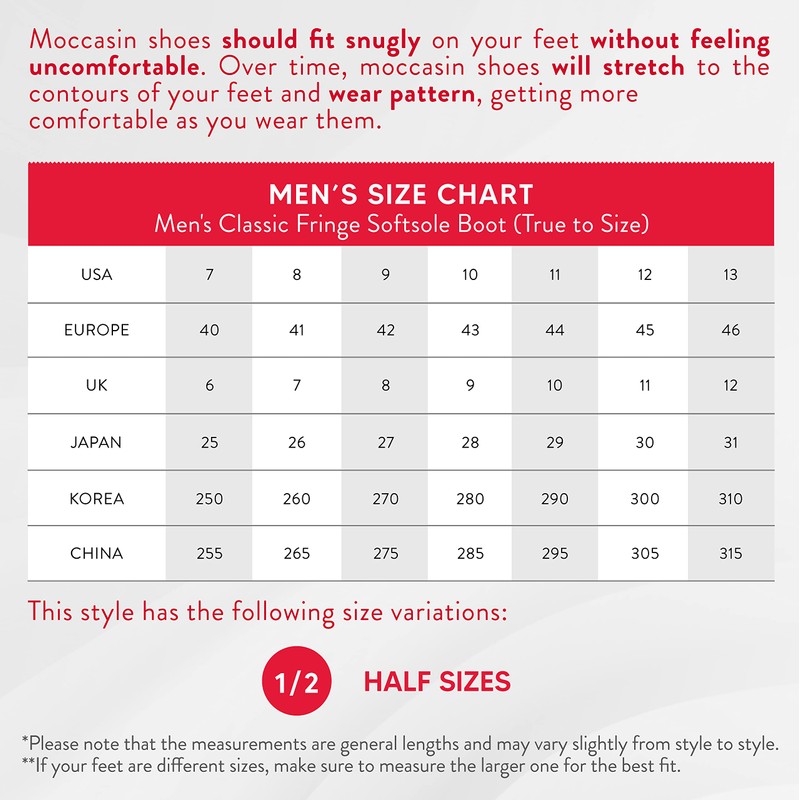 Minnetonka Men's Classic Fringe Boot, Softsole Brown, 11 M US