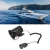 Car Megaphone, 12V 500W 120db Modified Horn 6 Sounds Warning