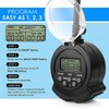 Clear Power Combo Pack: 1-Outlet Grounded EZ Digital Indoor Timer