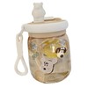800ml Cute Water Cup with Lid and Straw Plastic Portable