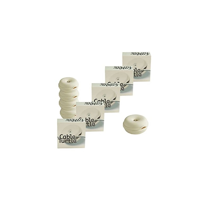 Cable Turtle 790069S Cable Turtle Set of 5 White