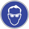 Sign Eye Protection Use According to ASR A1.3 / BGV
