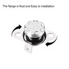 uxcell KSD301 Thermostat 50°C/122°F 10A Normally Open N.O Adjust Snap