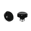 Motorcycle Front Slope Cut Axle Nut Caps Compatible for Harley
