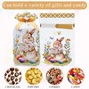 Jexila Jexila 50PCS Easter Drawstring Candy Bag Easter Treats Bags