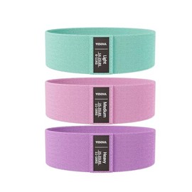 Anti-Roll, Non-Slip Resistance Bands for Glute Training