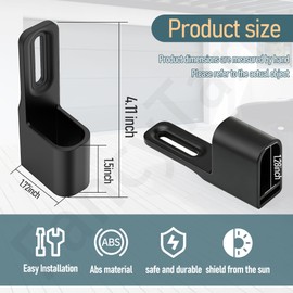 FancyTark 2 Pack Garage Door Sensor Sun Shield Protector Compatible with ​Liftmaster Chamberlain Garage Door Sensors, Fits for 801CB-P 820CB 41A5043 Garage Door Sensors