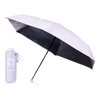 kowaza 30287 Folding Umbrella, Hand Opening, 100% Light Blocking, Heat