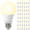 DEGNJU 48 Pack LED Light Bulbs Soft White 2700K, 60