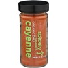 Spicely Organic Cayenne Pepper Powder 1.60 Ounce Jar Certified Gluten