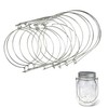 8 Pack Mason Jar Wire Hangers, Mason Jar Handle &