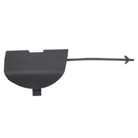 Front Bumper Towing Eye Cover, Bumper Towing Eye Cover, Front Car Bumper Towing Hook Cover Cap Unpainted 735456794 Suitable for Fiat 500 07-15