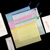 A5 10Pcs File Folder Plastic Wallets Zip Lock Bags Document