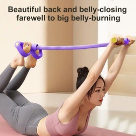 Foot Pedal Resistance Band | Multifunction Leg Stretching Tension Rope - Fitness Strap Expander Adjustable Portable Equipment for Senior Adult Leg Mobility Training