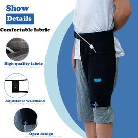 AUSTYLCO Catheter Leg Bag Holder,Catheter Bag Holder,Catheter Stabilization Device,nephrostomy Bag Holder,Catheter Sleeve Urine Leg Bag Holder,Urinary Drainage Bag Cover for Men or Women