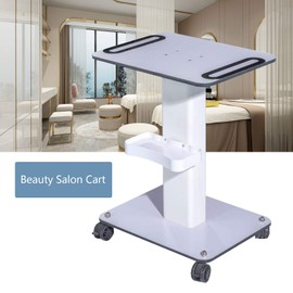 LIAPDG Beauty Instrument Cart, Esthetician Cart Moving Salon Rolling Cart Spa Cart Mobile Cart with Wheel Beauty Instrument Storage Tray Salon Big Table Trolley of Instruments and Small Objects