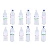 40pcs Dollhouse Water Bottles Set 4 Styles Miniature Drinking Accessories