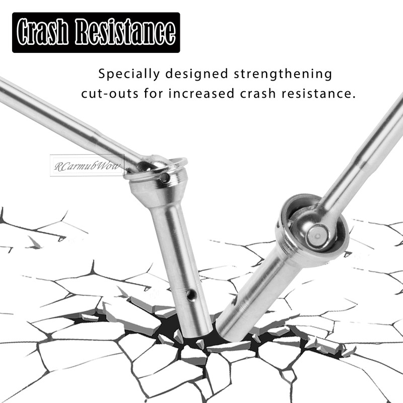 RCarmubWow RC Drive Shafts Axles Upgrades Part for 1/8 Kraton