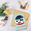 Christmas Cards Boxed with Envelopes and Sticker, 12 Assorted Designs
