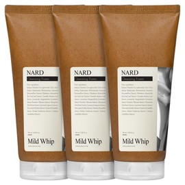Nard Mild Whip Pore Cleansing Foam, 180ml, 3 pieces / 나드 마일드 휩 모공 클렌징 폼, 180ml, 3개
