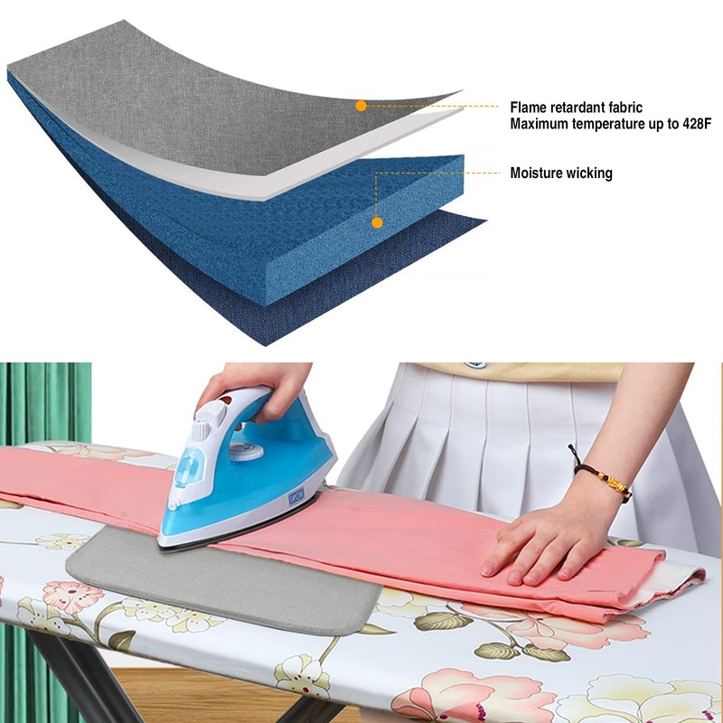 Heat Press Mat, Heat-Resistant Protective Mat Ironing Insulation Mat Quilting