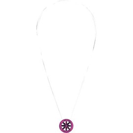 Bandel Metal Necklace (White x Pink) 45cm White x Pink