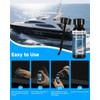 Boat Paint Touch Up Pen,Gloss Black Marine Topside Bottom Enamel