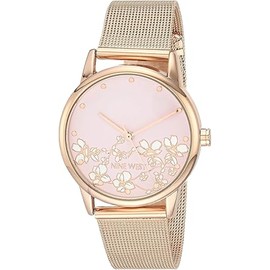 Nine West - Reloj de pulsera para mujer, color Oro Rosa