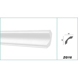 Heximo Ceiling Strips Hard Smooth Polystyrene Strips XPS Stucco Profile Package