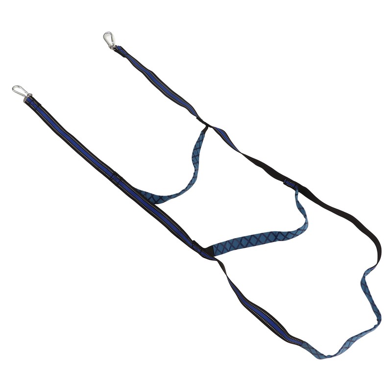Marine Boat Rope Ladder Boarding Steps with Hooks Nylon Blue
