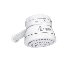 Brazo Para Regadera Eléctrica, Rotoplas, Brazo de 30cm de Largo con Punto de Conexión de Agua 13mm (1/2”), Compatible con EcoDucha Modelo 5 000 W CM 3T.