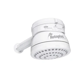Brazo Para Regadera Eléctrica, Rotoplas, Brazo de 30cm de Largo con Punto de Conexión de Agua 13mm (1/2”), Compatible con EcoDucha Modelo 5 000 W CM 3T.