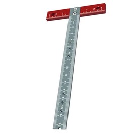 Regla en T, Regla de Metal de 15 Cm, Escuadra en T de Aleación de Aluminio, Herramientas de Dibujo, Regla de Arquitecto, Escuadra, Regla de Dibujo, Es