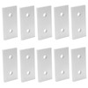 10Pcs Joining Plate Aluminum Flat Connecting Reinforcement Tool for Construction