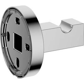 Keuco Metal Towel Hook High Gloss Chrome Bathroom Guest Toilet Modern Wall Hook for Towels and Robes Edition 90