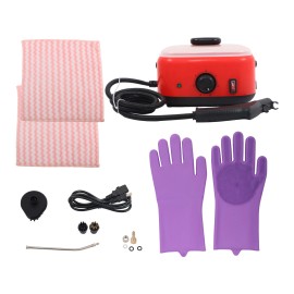 LABLT 1500ml 2500w 110V High Pressure Steam Cleaner Machine Portable (Red)