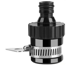 UKDD® Round Tap Connector Indoor outdoor Garden Hose CLIPE Adaptor 14 mm & a Maximum Diameter of 18