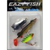 Eazy Fish Kit Assortment of Pike Lake Lures - Assorted Colours