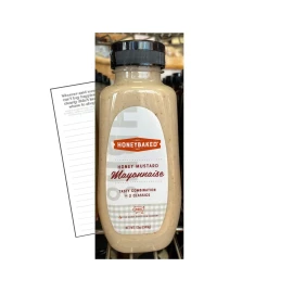 Honey Baked Ham Honey Mustard Mayonnaise 12 oz w/Harper & Ivy Magnetic List