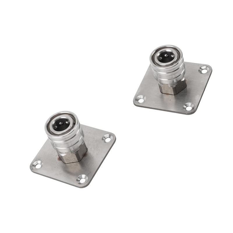 2Pcs Pressure Washer Foam Cannon Holder 1/4inch Quick Connect Stainless