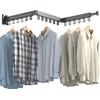 CARYWON Tendedero de Ropa Plegable para Pared, Tendedero Plegable Extensible