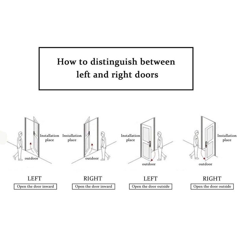 Stainless Steel Door Hinges with Lifting Function, Right, 76 mm,