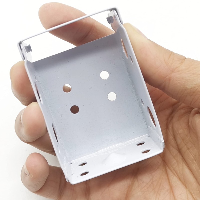 TIHOOD 6PCS 2Inch Blind Brackets Low Profile Box Mounting Bracket